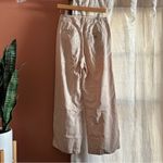 Madewell  Petite Harlow Wide-Leg Pants Trouser Academia Old Money Tan NWT Size 2P Photo 5