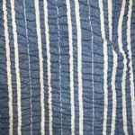 Lost + Wander  Blue White Striped Waves  Wrap‎ Mini Skirt With Bow EUC Size Small Photo 5
