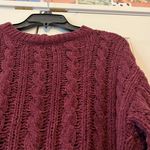 American Eagle Burgundy Sweater Photo 1