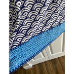 Hatley Womens XL Blue Sun Rays Lucy Shift Dress NEW 3/4 Sleeve Coastal Resort Photo 6