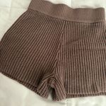 Blue Blush Brown Shorts Photo 2