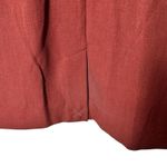 MM.LaFleur New Felisa 2.0 Faux Wrap Twill Sheath Dress Brick Red 10 NO BELT NWT Photo 4