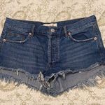 Free People Distressed Denim Shorts Photo 0