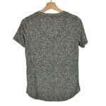 Athleta  Breezy Scoop V-Neck Animal Print Short Sleeve T-Shirt XXS Photo 2