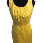 Worthington Yellow sleeveless 8P Petite Worthing Career Church Dress Womens Photo 0