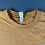 Bella Canvas The Duck Coffee Small Yellow Gold Long Sleeve Graphic T-Shirt Wichita Fals Texas Photo 2