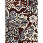 Vera Bradley Retired 2010 Slate Blooms The Gabby Quilted Tote Handbag Brown Gray Photo 2