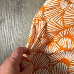 Tommy Bahama Golf Orange and White Patterned Skort Size Large Photo 2