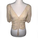 Sophie Rue 🦎Yellow Floral Crop Top Women🌵 Photo 1