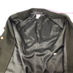 Talbots military green wool jacket blazer short suit set top size 8 shorts sz 10 Photo 6