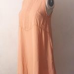 Embroidered Shift Swing Boho Dress Pink Photo 4