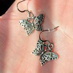 Handmade simple butterfly earrings 🦋 Photo 2