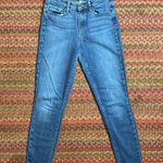 Paige  MEDIUM WASH HOXTON ANKLE SKINNY JEANS Photo 0