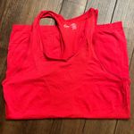 Zyia Red Seamless Copper charged Tank Top Racerback Style Sz L VGUC Photo 5