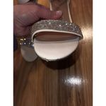 Style & Co Style Co Phillyis Sz 9 Two-Piece San White Sparkle Rhinestones Glitter Heel Pump Photo 2