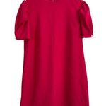 ZARA  Pink Pearl Puff Sleeve Mini Dress Size Medium Photo 0