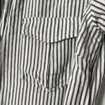 Soft Pinstripe Shirt Dress Photo 5