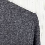 Connected Apparel NEW Plus Size Dark Grey Ribbed Knit Dress Mock Jacket Size 20W Photo 7