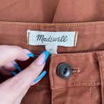 Madewell Orange Rust Retro Emmett High Waisted Wide Leg Crop Jean Trouser Pants Photo 8