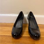 Stuart Weitzman  Classic Black Patent Leather Platform Pumps Shoes Sz 6 Photo 4