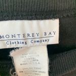 Monterey Bay black linen combo sweatshirt size 2x Black Photo 2