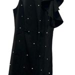 Lucy Paris  black dress with pearl embellished. Size Extra Small Photo 8