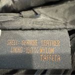 100% Genuine Leather‎ Suede Pencil Skirt Winlit Vintage Black Photo 3