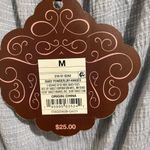 Knox Rose Baby Powder Short Sleeve Textured Blouse Sz M NWT Photo 7