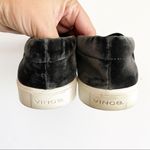 Vince  black velvet corbin casual slip-on shoes sneakers Photo 7