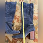 Aerosoles Elegant Blue Suede Boots Photo 3