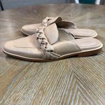 Kaanas  Poltava Square Toe Mules Clogs‎ Braided Nude Tan Size 10 Photo 4