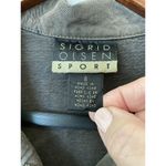 Sigrid Olsen LONG SLEEVED BUTTON DOWN SHIRT DRESS Green SIZE 8 Photo 4