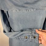 Anthropologie Pilcro and the Letterpress  Off Shoulder Chambray Dress Sz 2💛 Photo 6