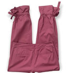Rebecca Minkoff Pants High Rise Flat Front Tie Conch Ankle Pink Mauve NWOT Photo 10