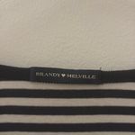 Brandy Melville Navy Blue Striped  Long Sleeve Photo 1