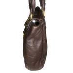 Chloé CHLOE Paddington Dark Brown Leather Bag with Lock and Key Photo 2
