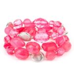 Paparazzi Oceanside Bliss Pink Bracelet (111) Photo 1