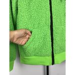 Black Craft‎ Cult Green Sherpa Fleece Full Zip Hoodie Witch Pentagram Size XS Photo 4