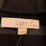 Loft Gray Knit Striped Blazer Jacket New XXSP Photo 5