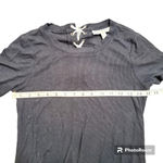 Jessica Simpson  Maternity Black Ribbed Maxi Dress Photo 2