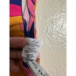 Trina Turk Breeze Hi Leg Plunge Maillot One-Piece Swimsuit in Floral Womans 10 Photo 7