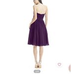 Azazie  HEIDI Bridesmaid Dress - Grape Photo 2