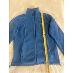 Columbia full-zip fleece jacket in blue. Features a soft Size L Photo 8