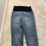 Time And Tru Maternity Straight Leg Jeans Light Wash Photo 10