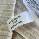 J.Crew Cream Ribbed Elbow-Sleeve Henley Photo 6