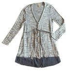 Anthropologie Dolan Long-Length Cardigan Sweater Dress Button-Down Size Large Photo 0