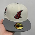 New Era Cap Hat club Cleveland Indians jacobs field size 7 1/4 new era fitted brand new  Photo 0