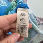 Soft Surroundings  Dress Womens Large Blue Anya Ombré Palms Maxi Coastal Tropical Photo 4