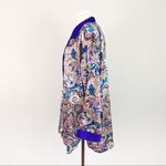 Victoria's Secret Vintage VS Satin Scarf Print Nightshirt | Size L Photo 4