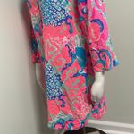 Lilly Pulitzer  Emerald Beach Cover-up Tunic Dress Pink I’m So Jelly Small Photo 7
